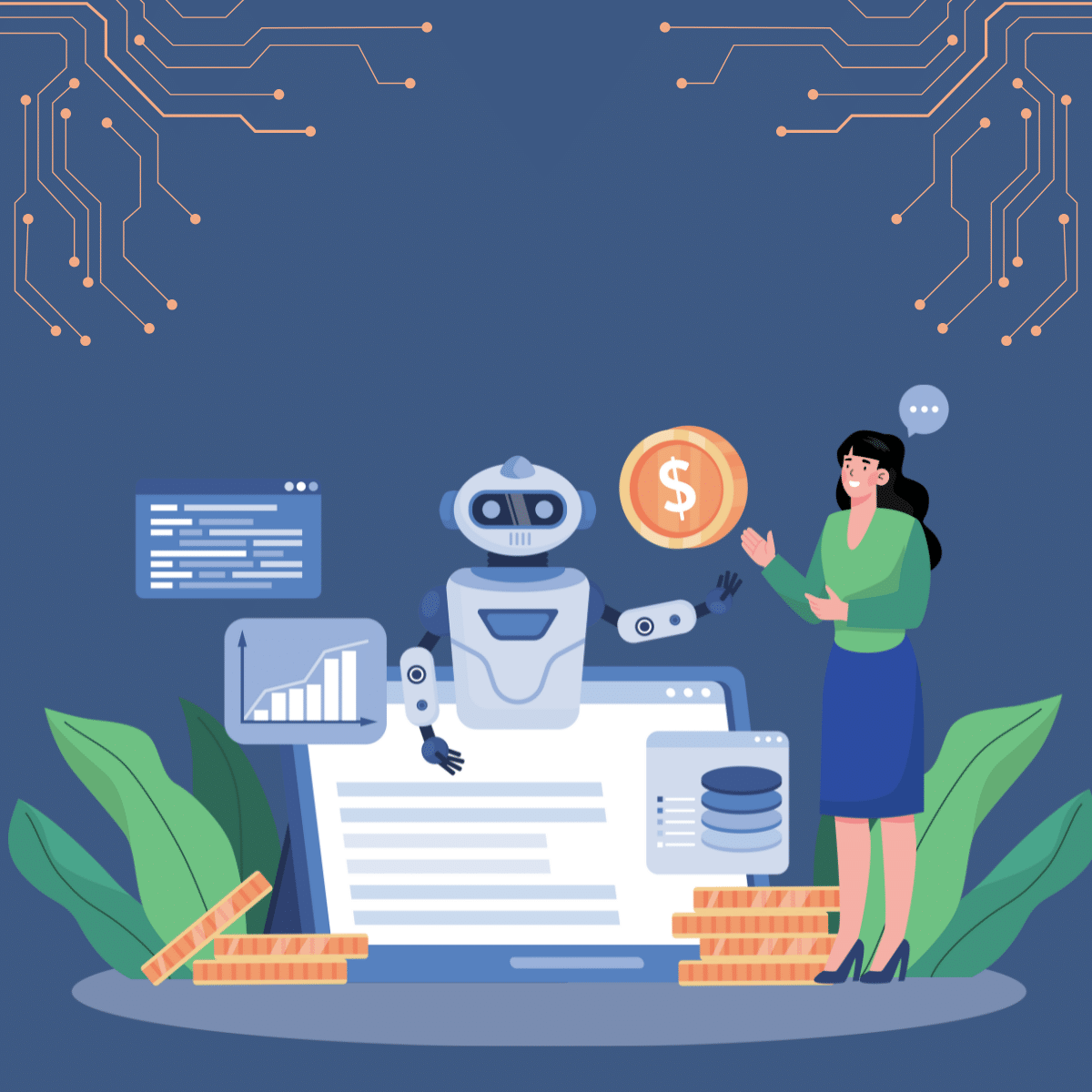 AI & ML Illustrations