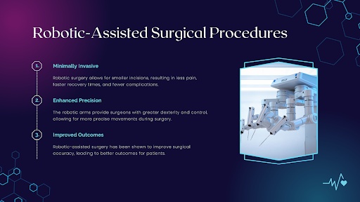 Robotic Assisted Surgical Procedures